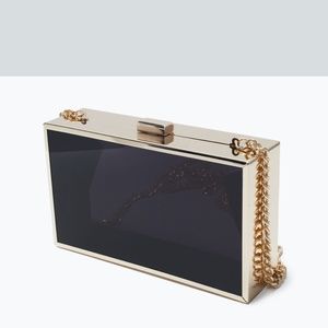 ZARA evening box bag